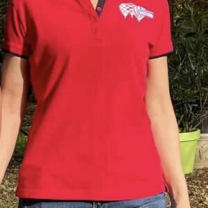 Polo rouge Cameron Balloons - Femme