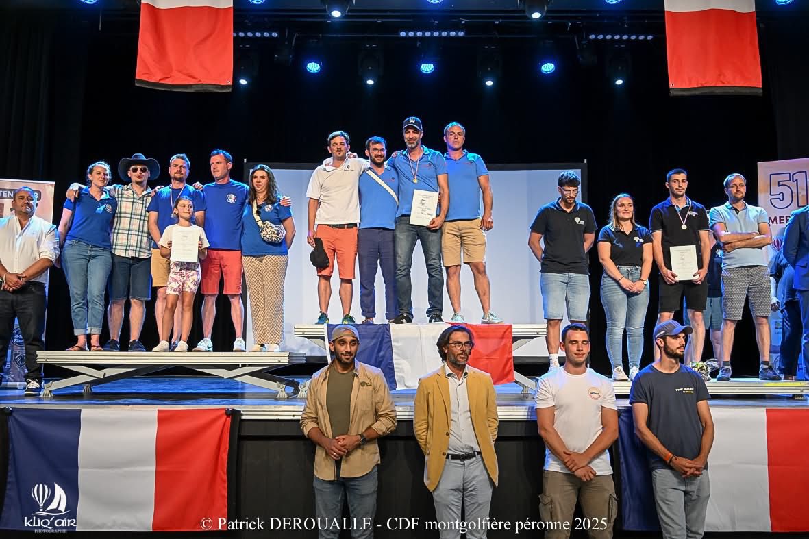 podium championnat de france