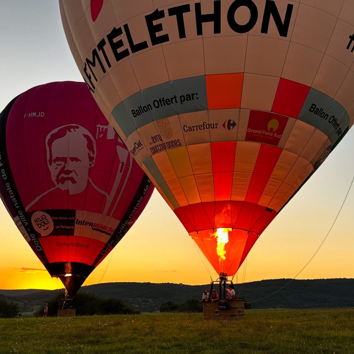 Montgolfière Dole Jura